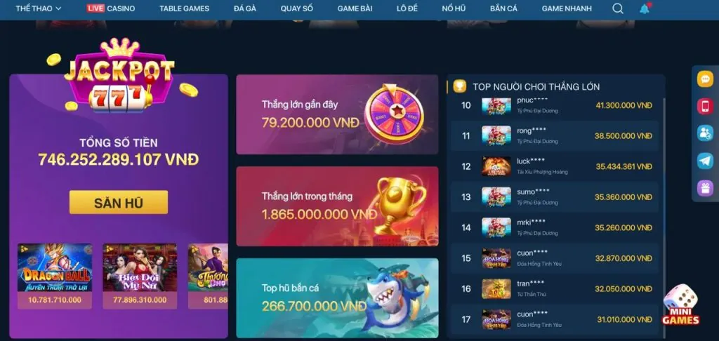 Sic Bo và Dragon Tiger tại Hy88 Code